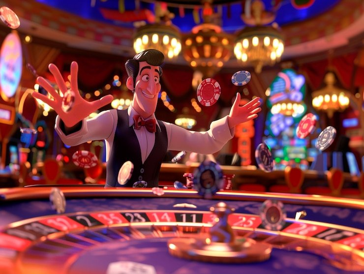 Meja blackjack dealer langsung dengan streaming HD di venom 123